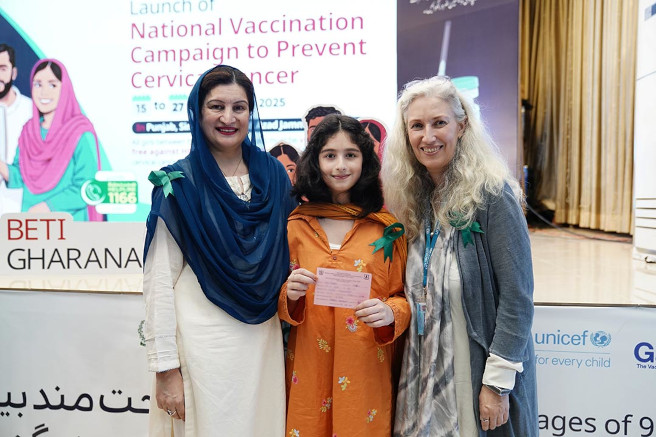 Pakistan has become the latest country to launch a vaccination campaign against Human Papillomavirus.
