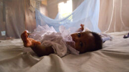Coartem Baby was developed by Novartis with scientific and financial support from the Medicines for Malaria Venture. Image from flickr, courtesy of World Bank