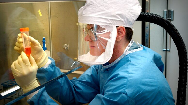 The vaccine, known as ChAdOx1 BDBV, uses the ChAdOx platform – the same one that was used for Oxford AstraZeneca COVID-19 vaccine. Photo by James Gathany, USCDCP on Pixnio
